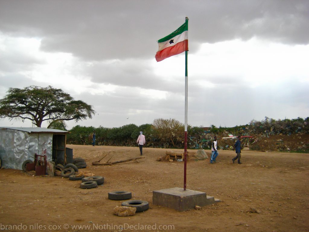 Crossing into Somalia from Ethiopia
