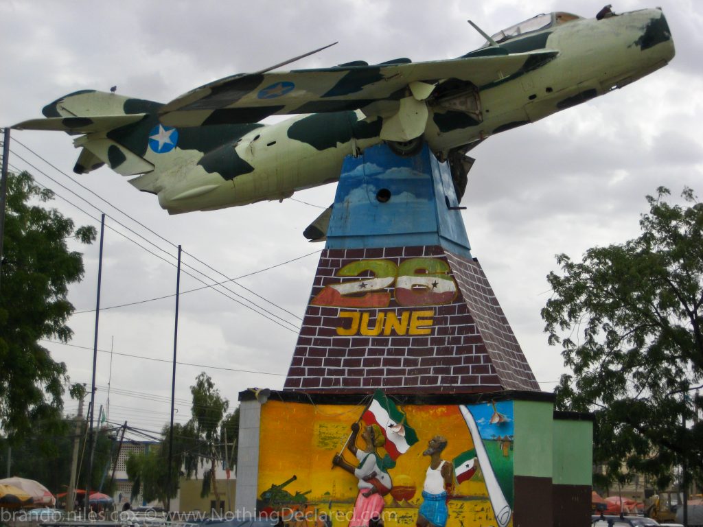 Airplane Monument Somaliland Independance Day