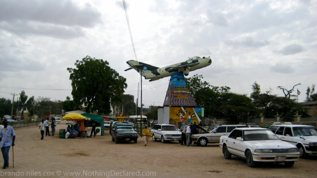 Airplane Monument Somaliland Independance Day