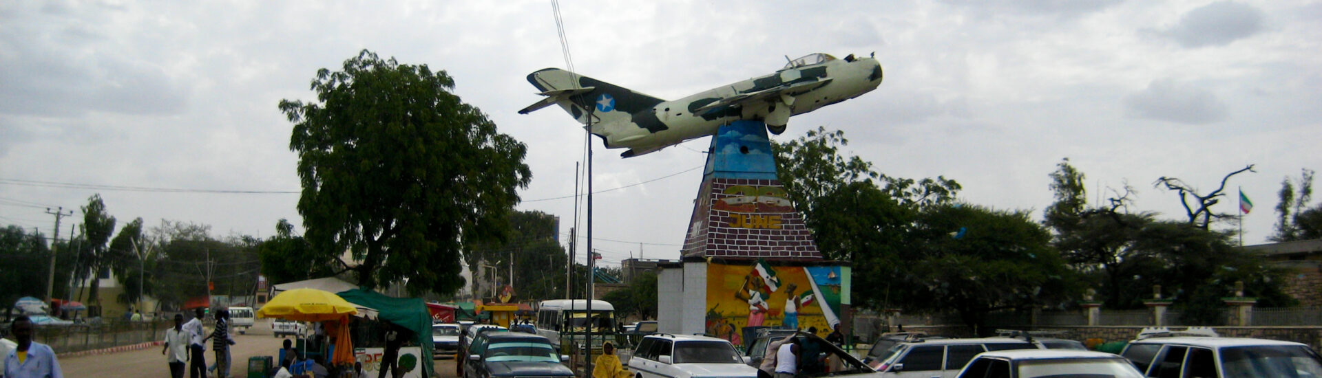 Airplane Monument Somaliland Independance Day