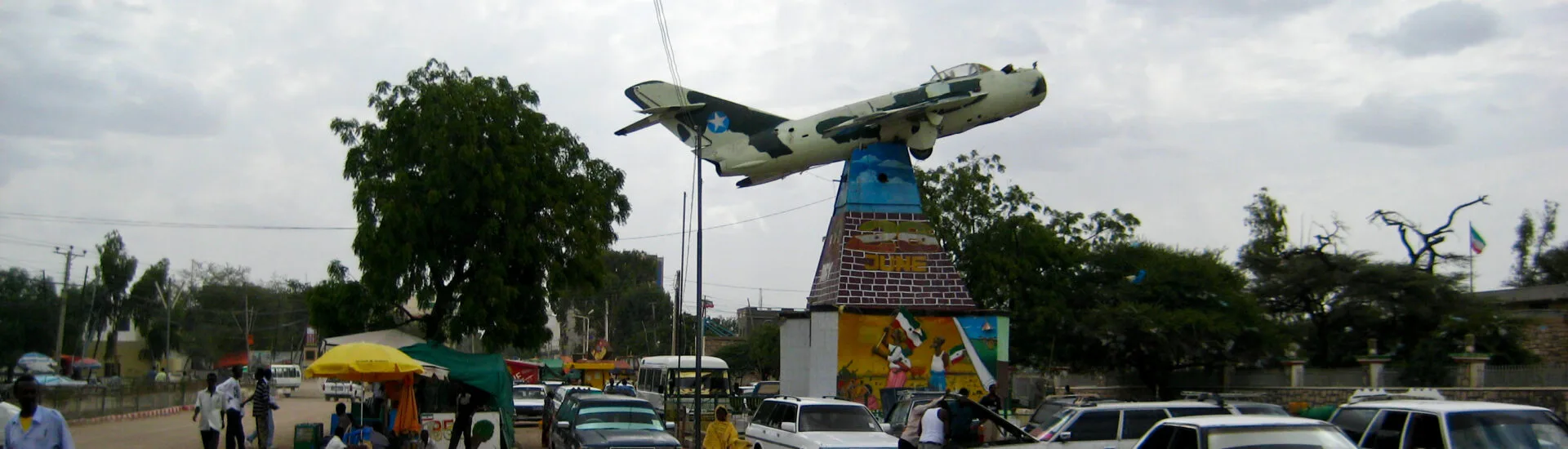 Airplane Monument Somaliland Independance Day