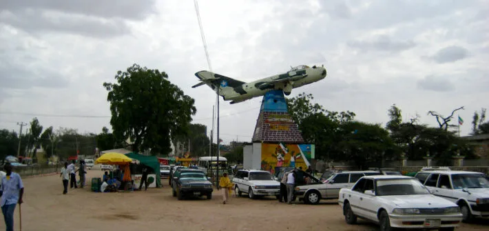 Airplane Monument Somaliland Independance Day