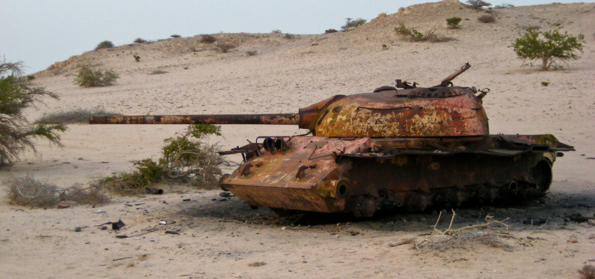 Somalia Tank Somaliland Hargeisa 2008