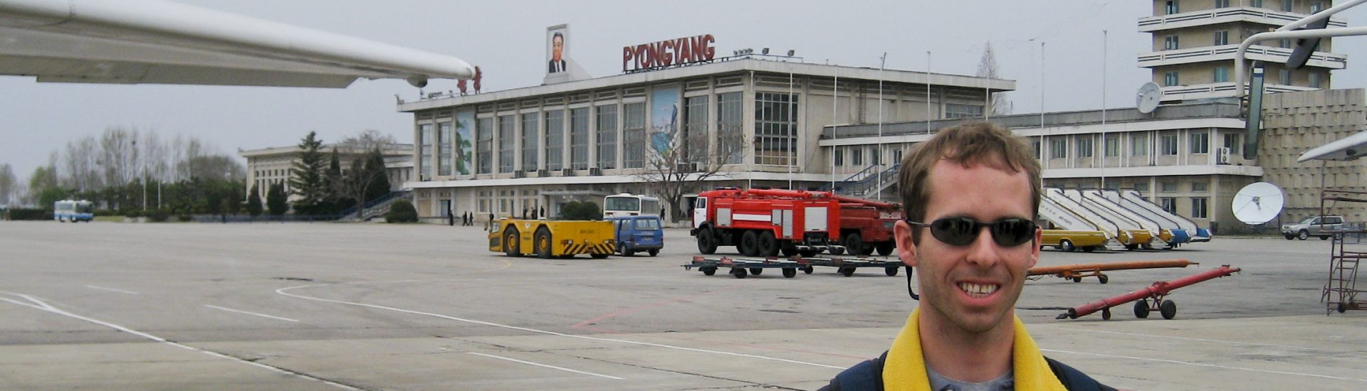 American Pyongyang airport