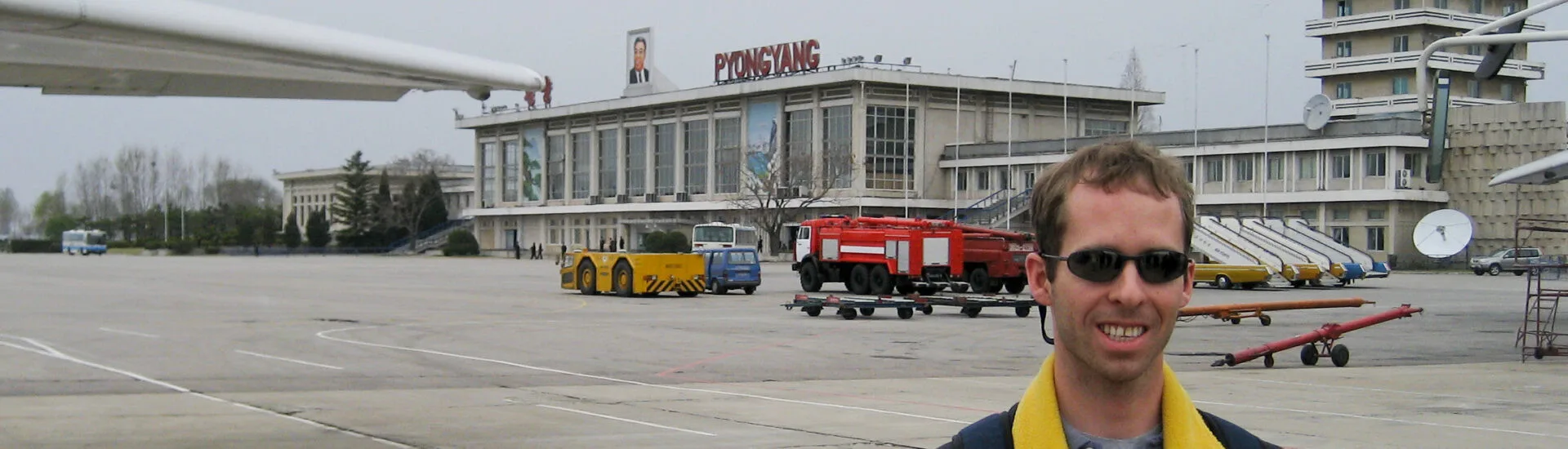 American Pyongyang airport