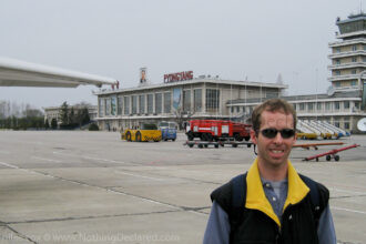 American Pyongyang airport