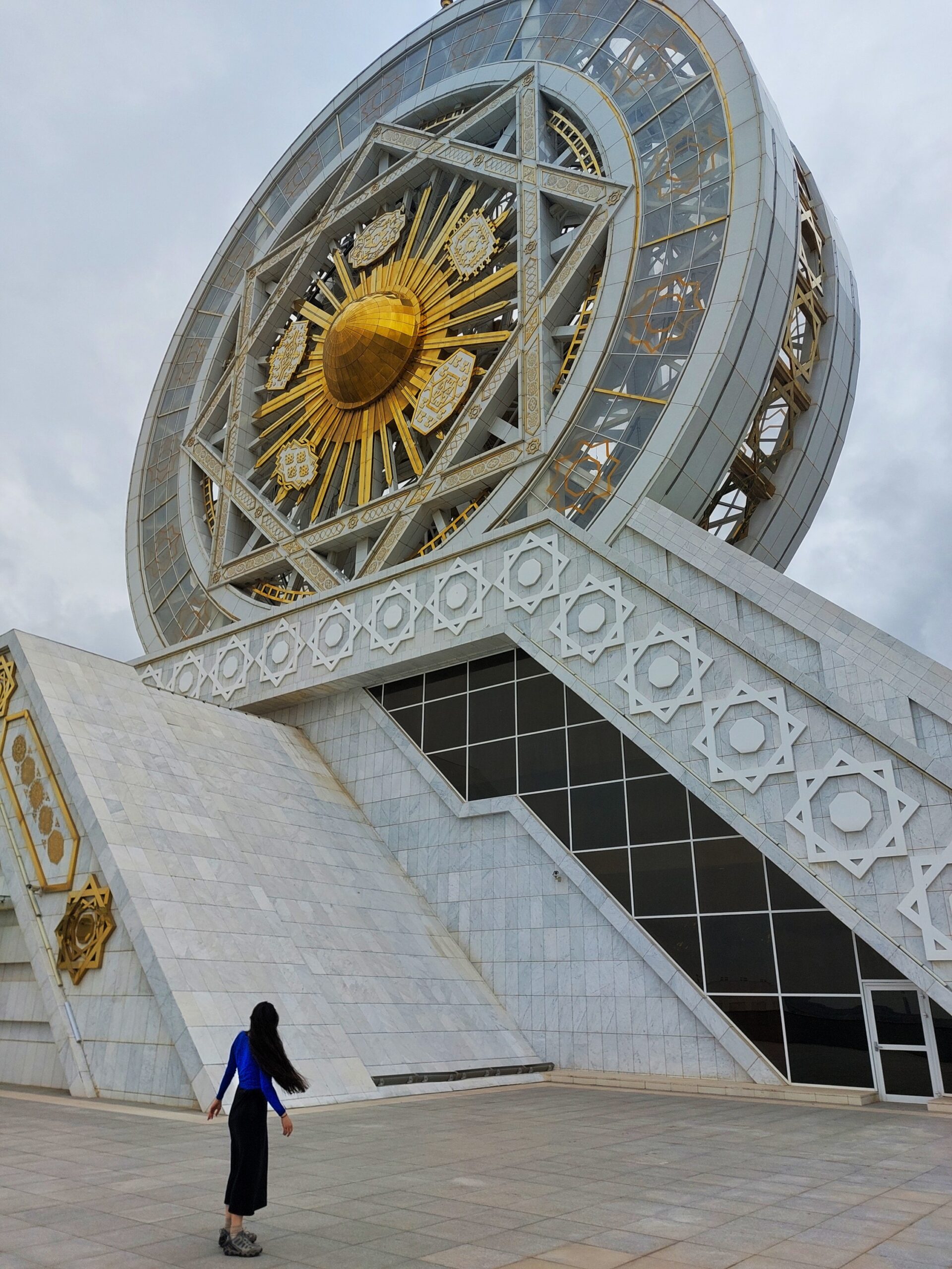 Worlds largest indoor Ferris Wheel, Ashgabat, Turkmenistan