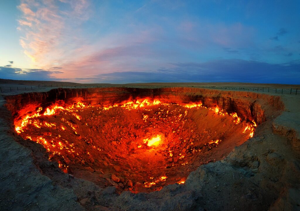 Gates of Hell, Darvaza Gas Crater, Turkmenistan
