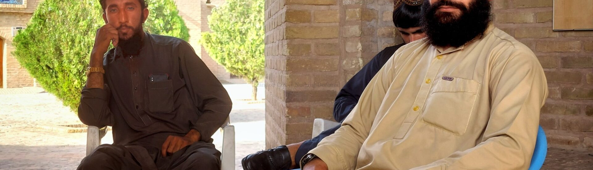 Taliban soldiers at Herat Citadel, Afghanistan