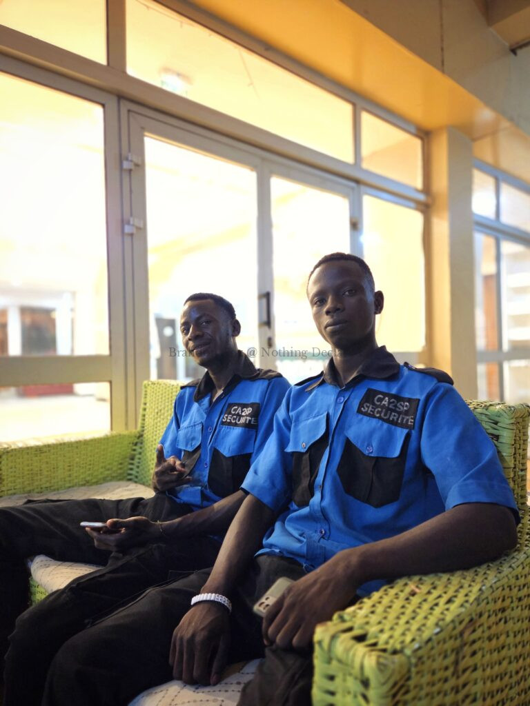 Security guards, Bangui,  Central African Republic
