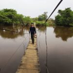 Ubangi River, Boali Waterfalls, Central African Republic