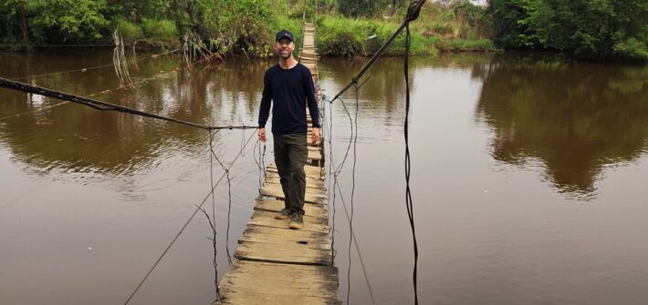 Ubangi River, Boali Waterfalls, Central African Republic