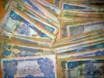 Somaliland Currency. Enough for a few days