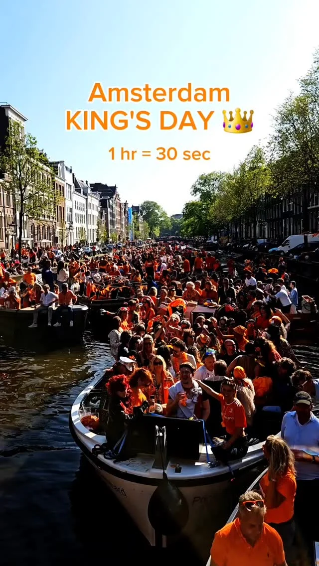 Have you been to Kings Day?

KINGS DAY 2025
Amsterdam,  Netherlands 🇳🇱 

#kingsday #Amsterdam #amsterdamcity #amsterdam🇳🇱 #netherlands #thenetherlands #timelapse #hyperlapse #timelapsevideo #hyperlapsevideo